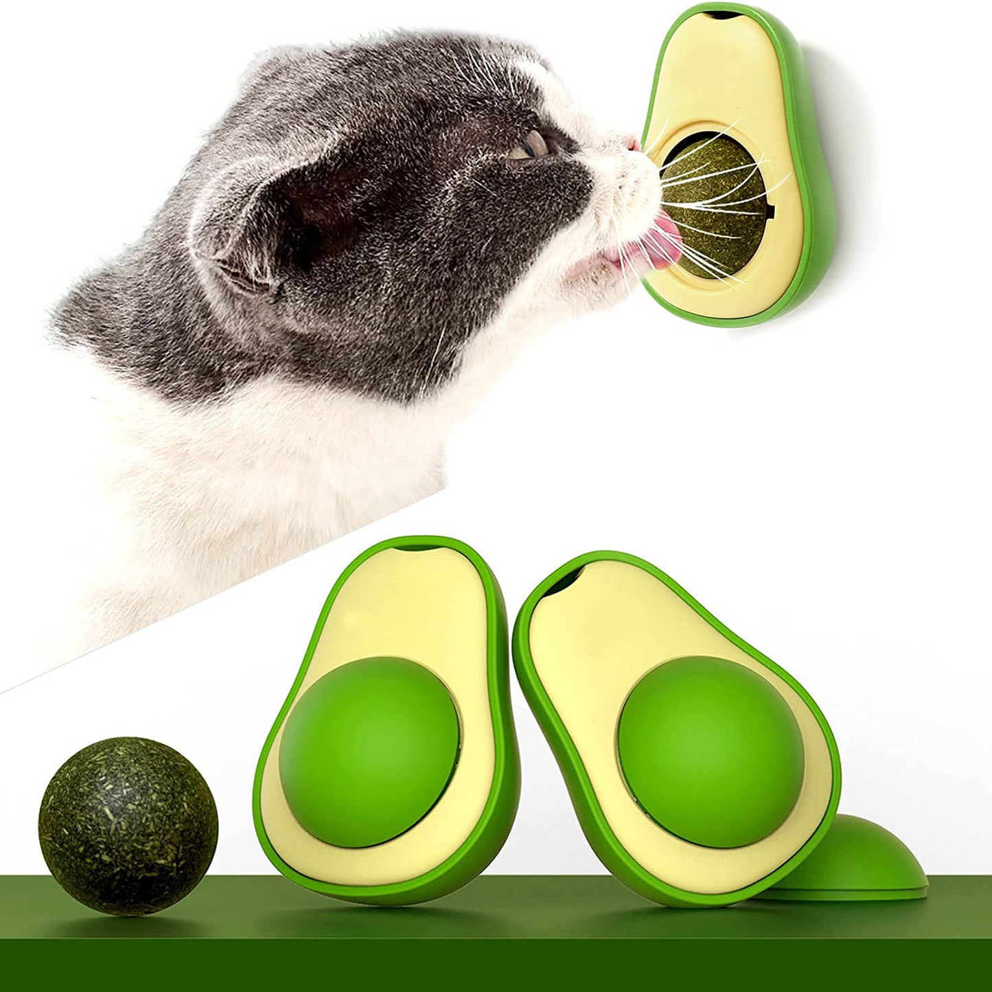 Cute Avocado Catnip Toy – Fun & Healthy for Cats