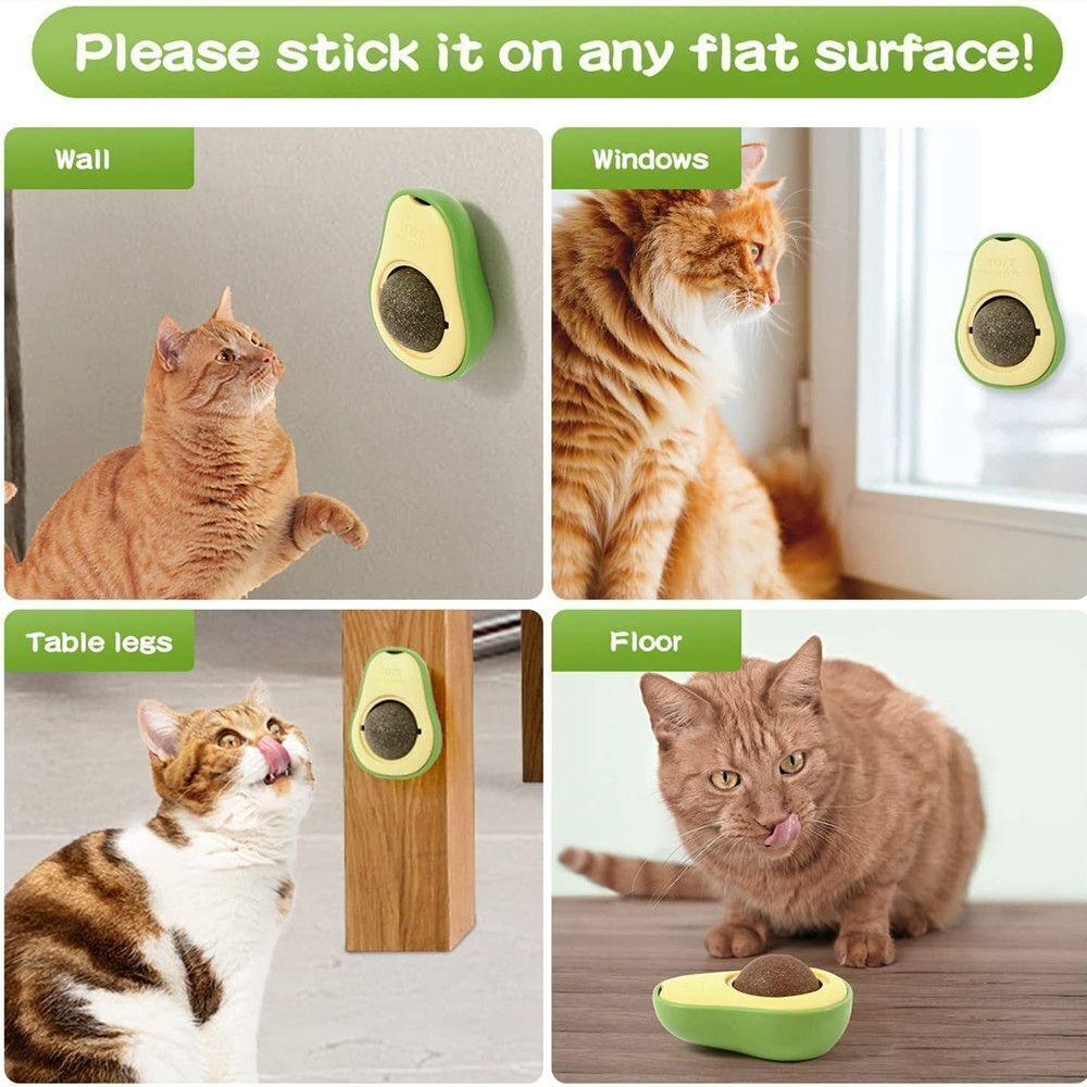 Cute Avocado Catnip Toy – Fun & Healthy for Cats