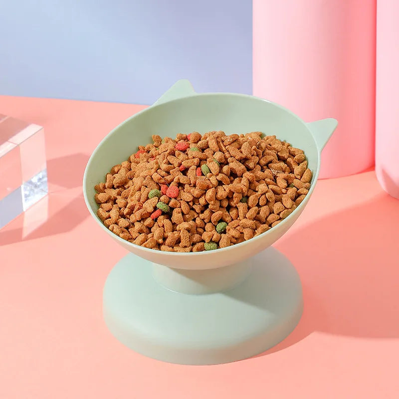 Anti-Choking Tilted Pet Food Bowl for Dogs