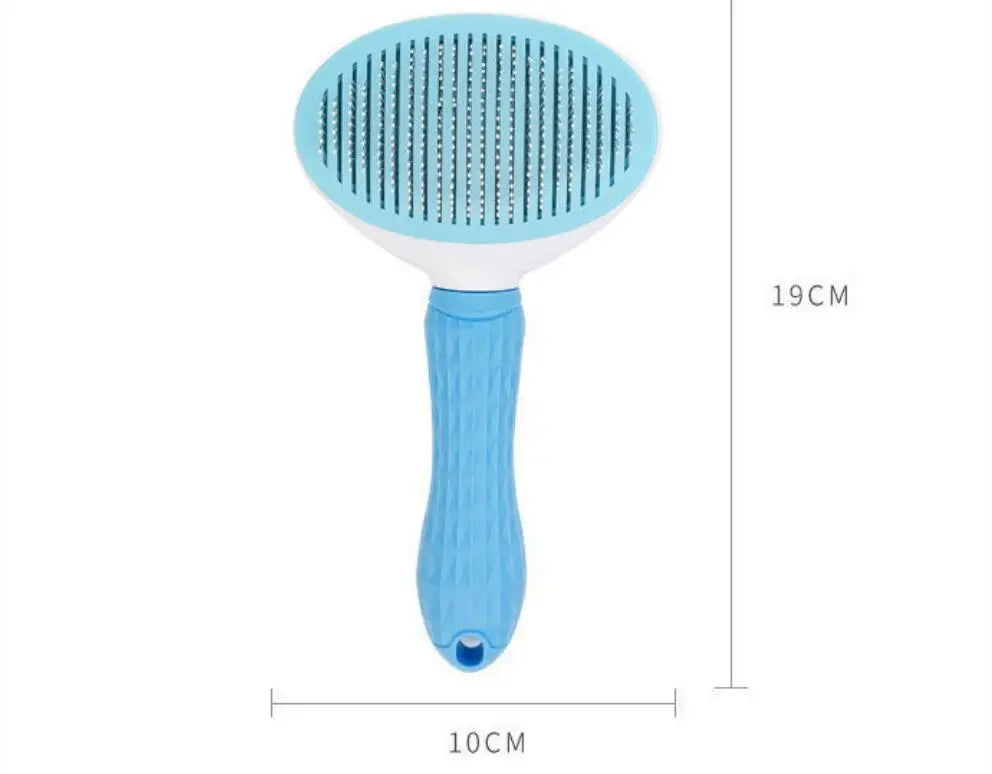 Stainless Steel Pet Grooming Brush for Dogs & Cats!