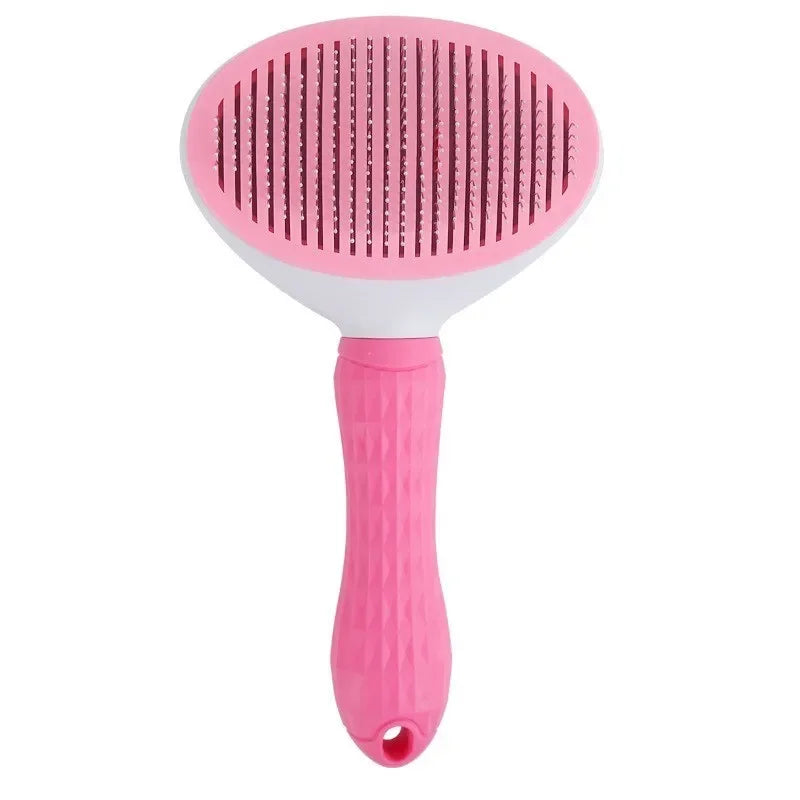 Self-Cleaning Pet Brush – Easy Grooming for Dogs & Cats!