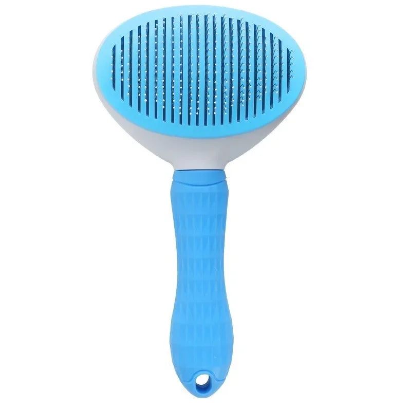 Self-Cleaning Pet Brush – Easy Grooming for Dogs & Cats!