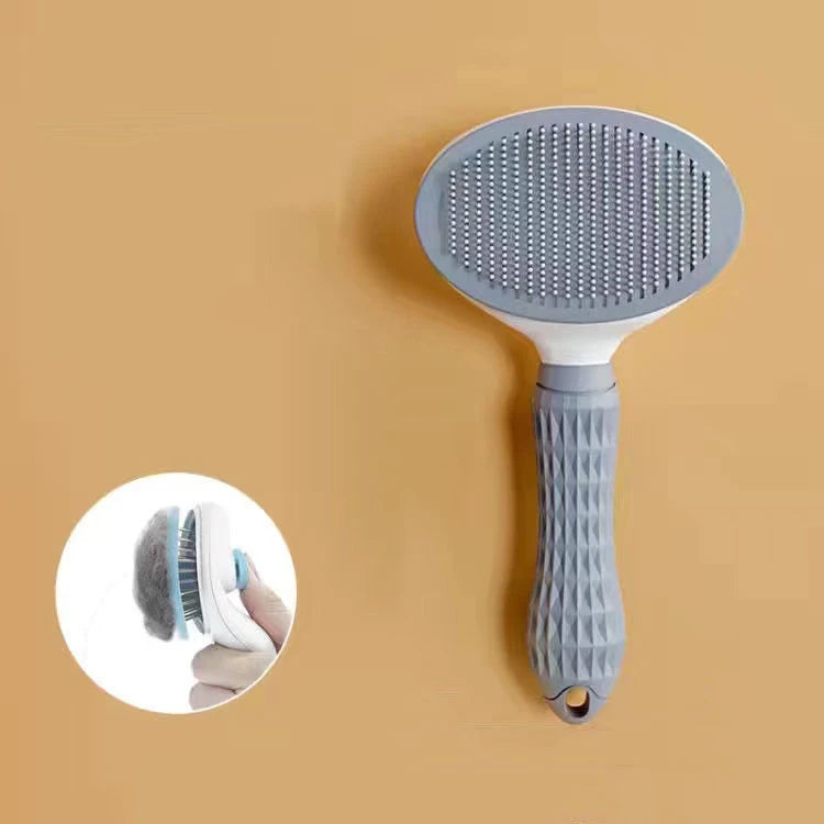 Stainless Steel Pet Grooming Brush for Dogs & Cats!