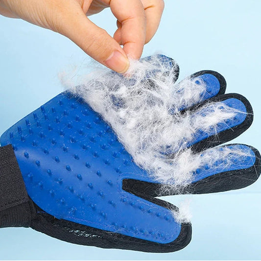 Silicone Pet Hair Removal Gloves for Cats and Dogs