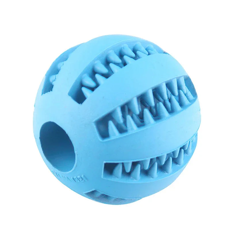 Interactive Dog Ball Toy for Small Dogs, Chew & Clean