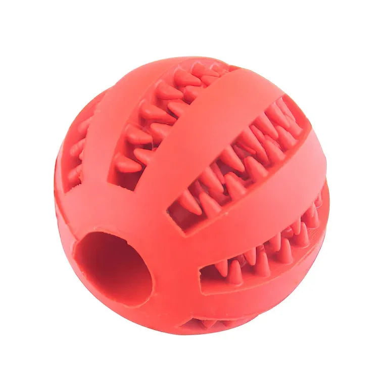 Interactive Dog Ball Toy for Small Dogs, Chew & Clean