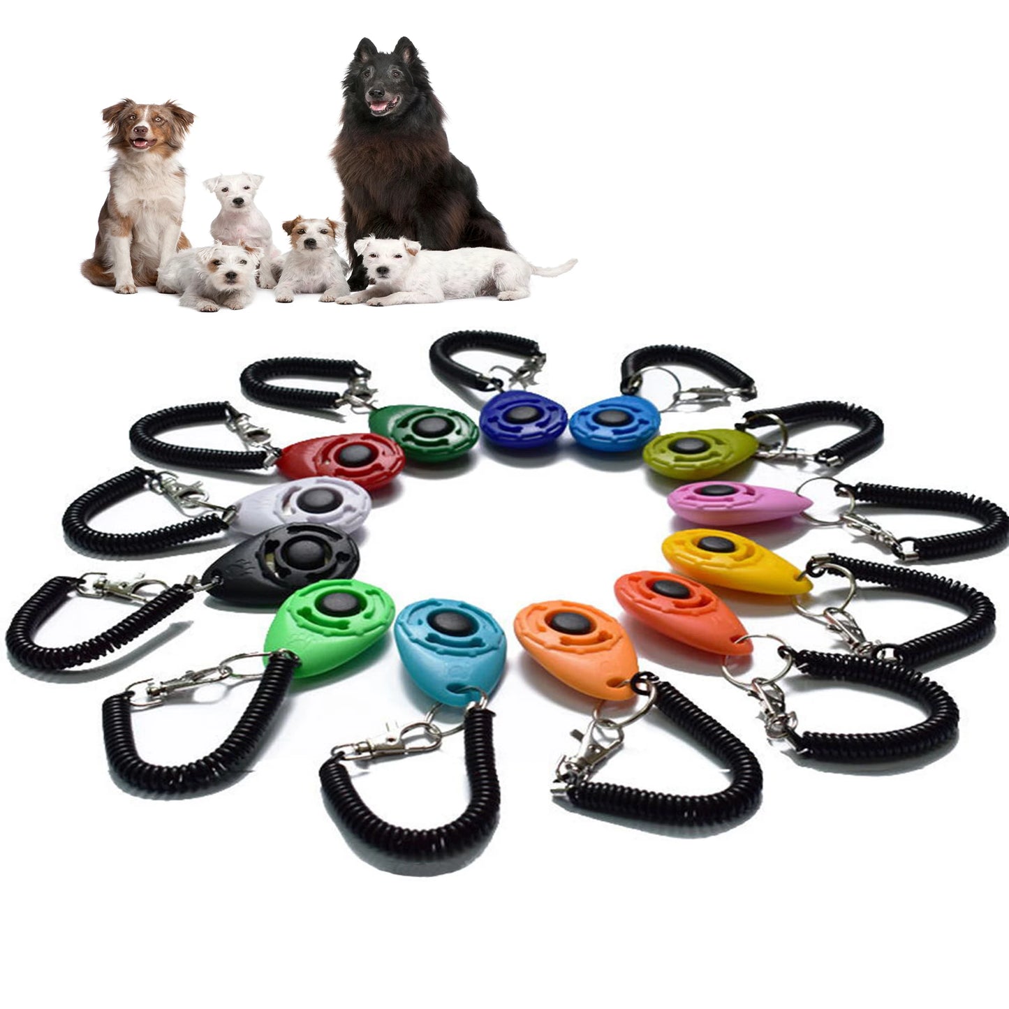 Dog Training Clicker with Adjustable Strap