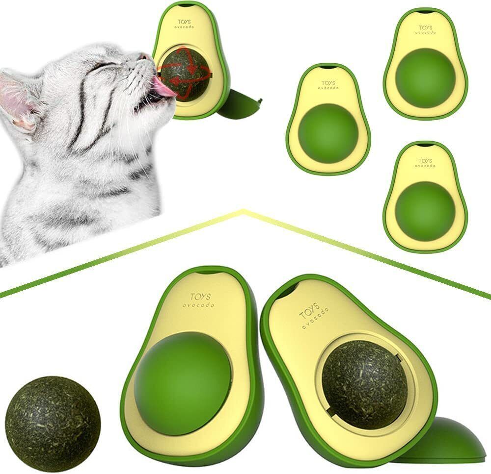 Cute Avocado Catnip Toy – Fun & Healthy for Cats